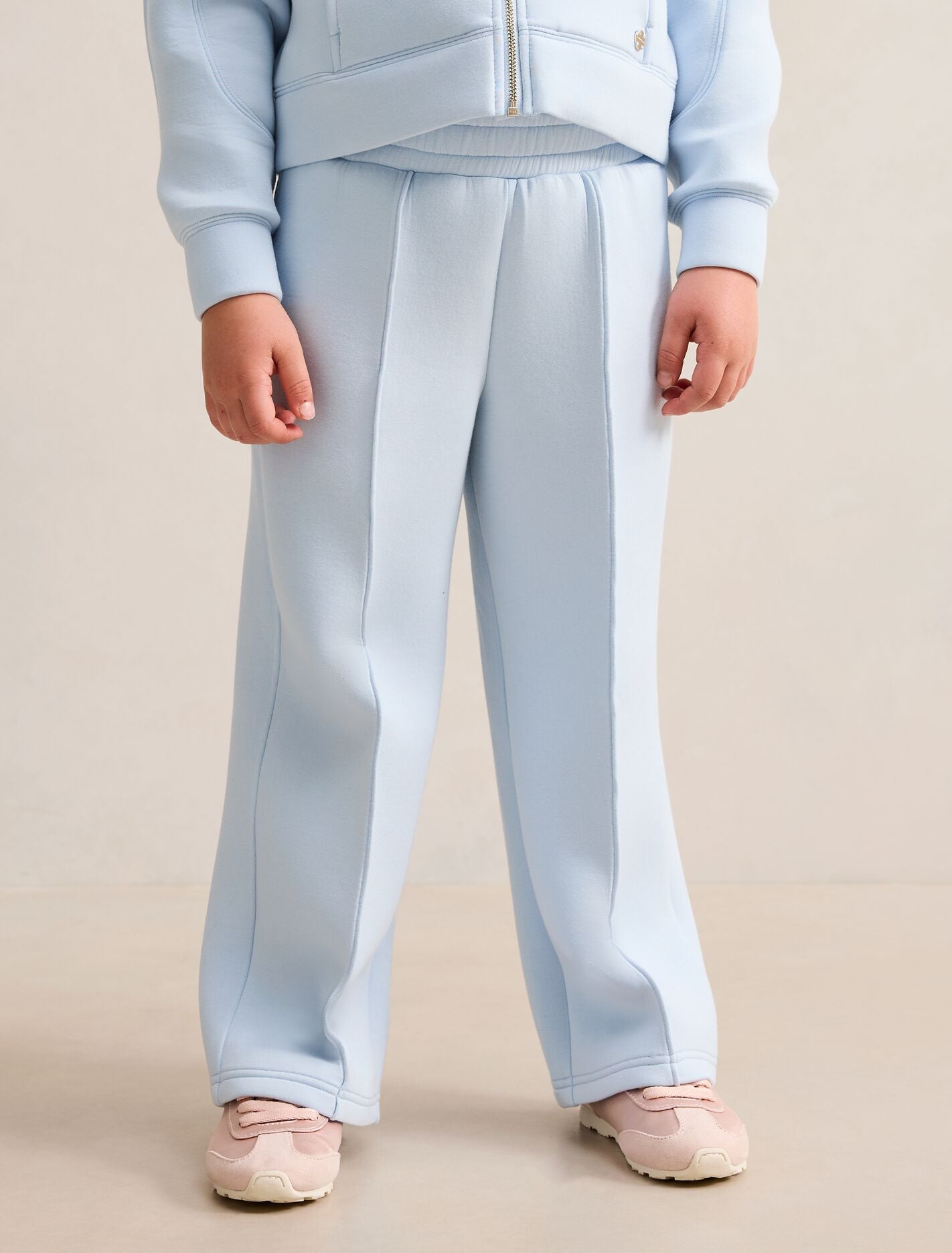 Toni Girls Wide Leg Sweatpants Soft Bluebell | Forever New Toni Girls Wide Leg Sweatpants Soft Bluebell | Forever New