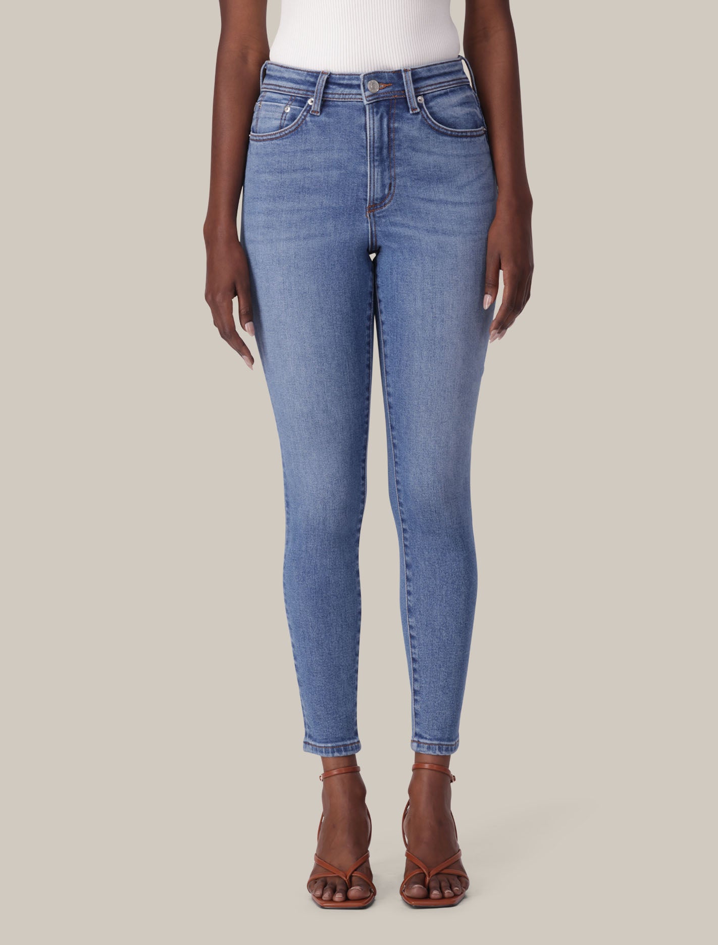 Nala Mid-Rise Skinny Jeans Mid Forever New
