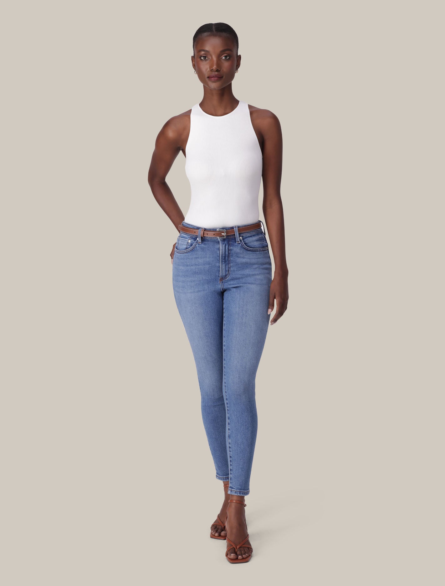 Nala Mid-Rise Skinny Jeans Forever New