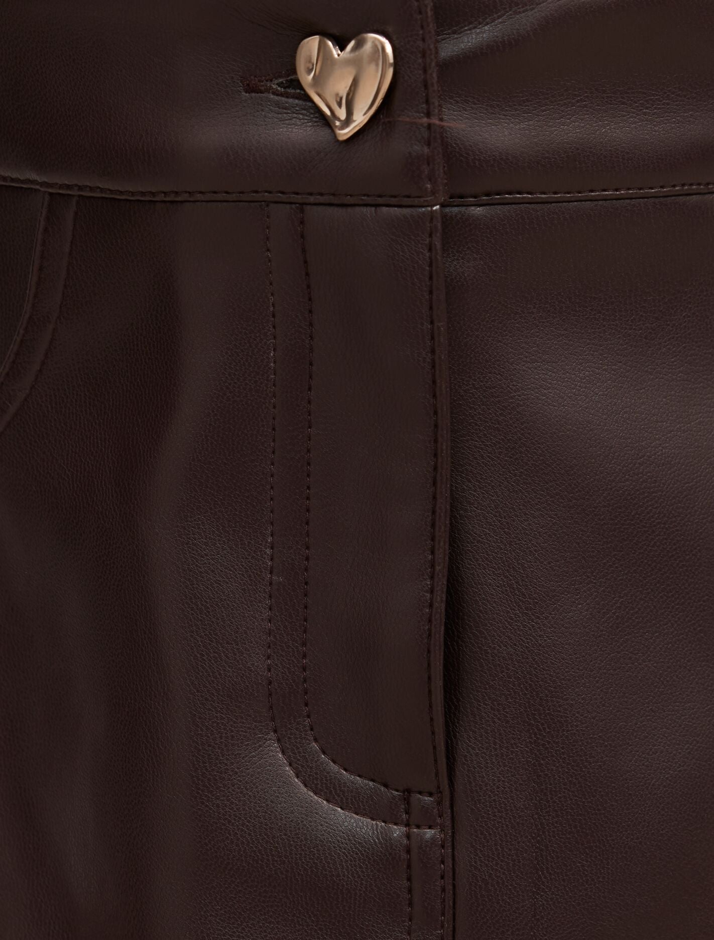 Laura Girls Faux-Leather Skirt Forever New