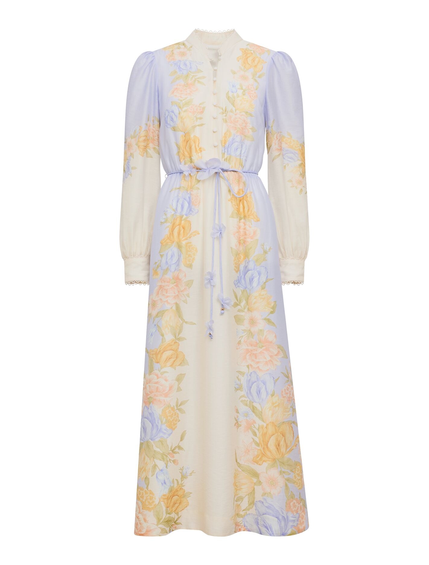 Christina Placement Print Midi Dress Forever New