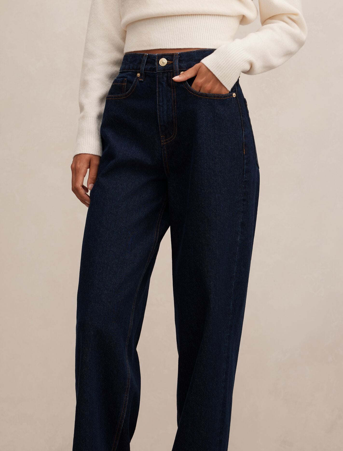 Gia High-Rise Wide Leg Jeans Forever New