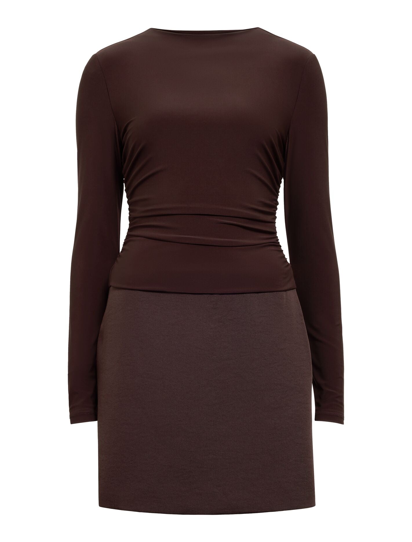 Charlie Long Sleeve Mini Dress Forever New