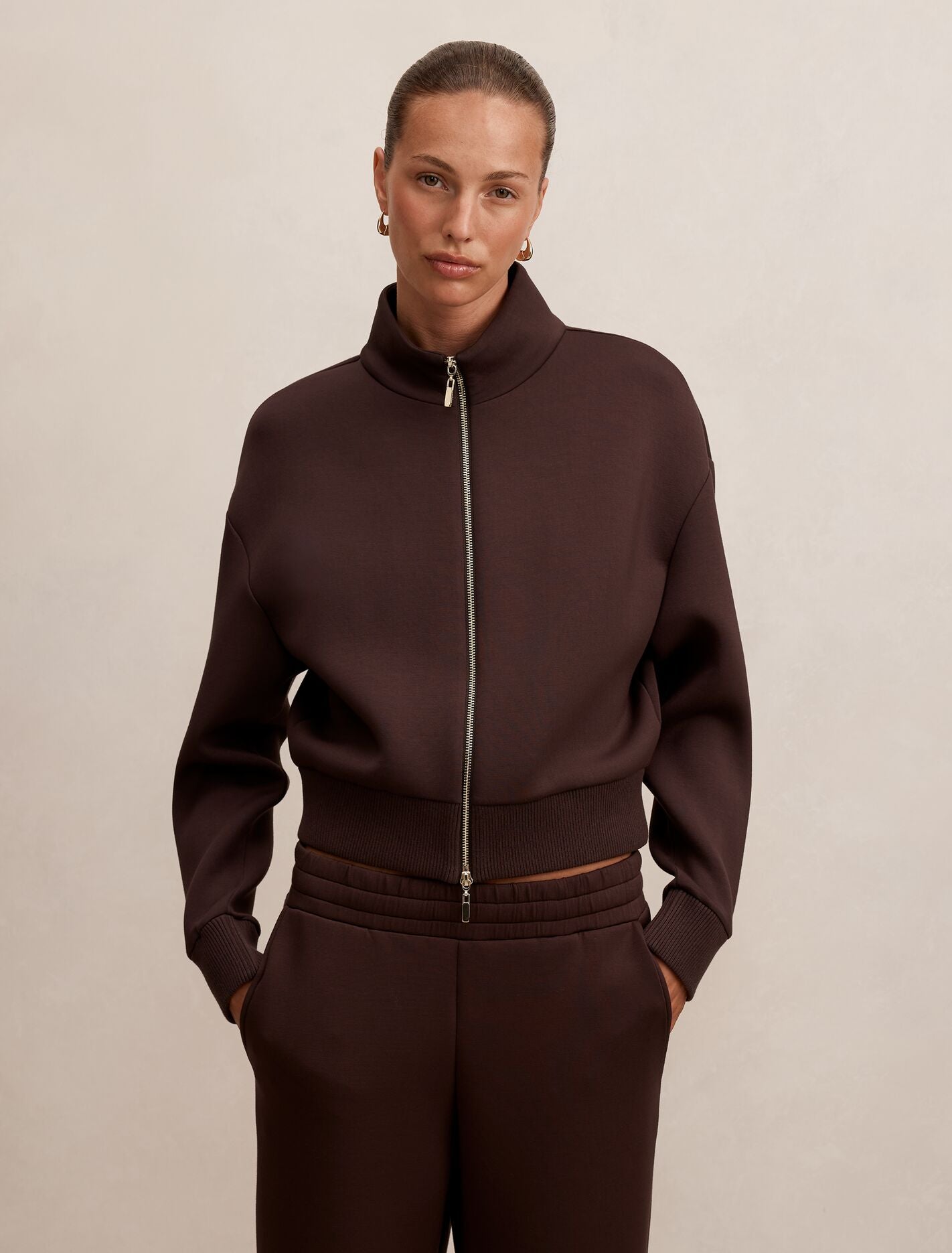 Hannah Zip Lounge Jacket