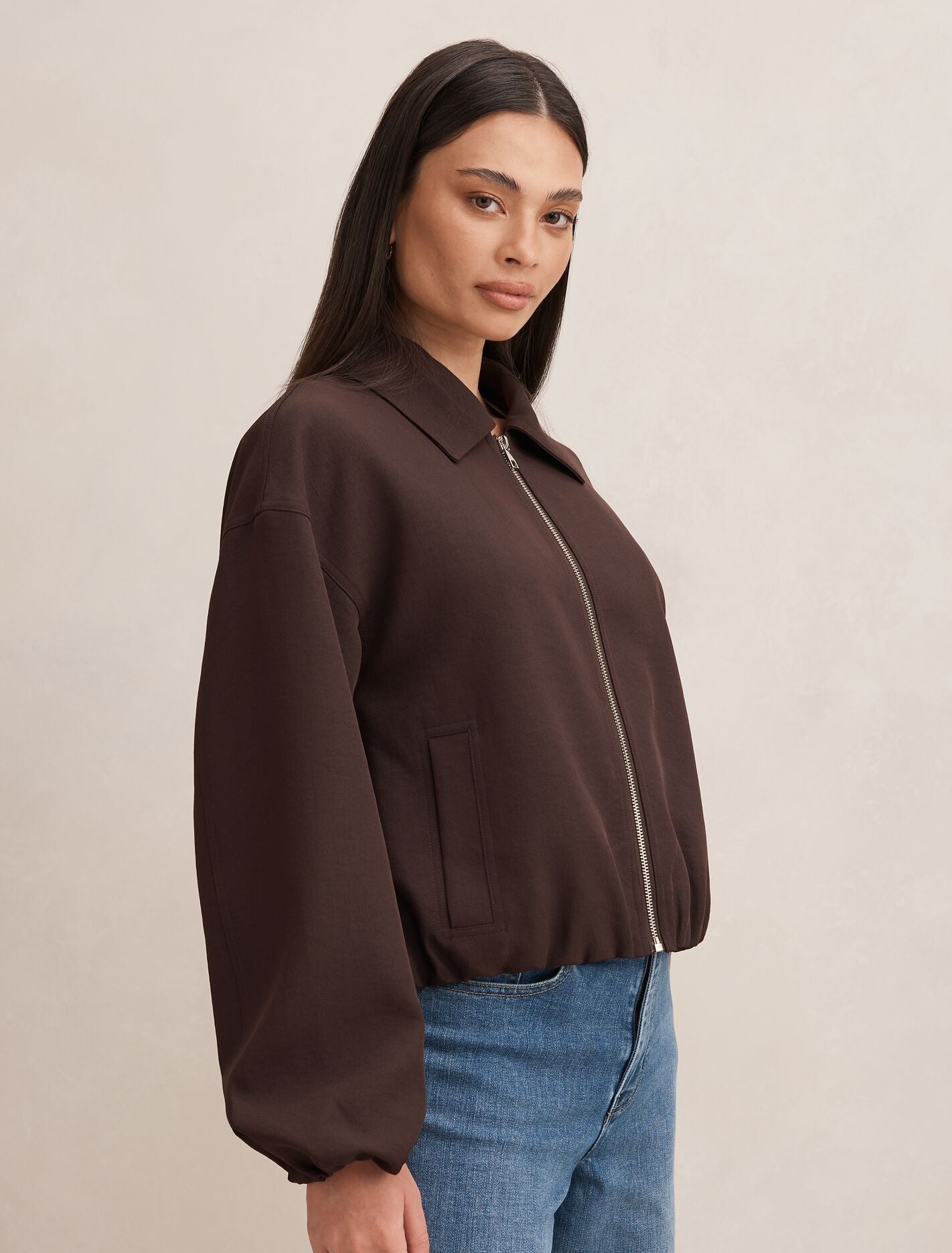 Lana Twill Jacket Forever New
