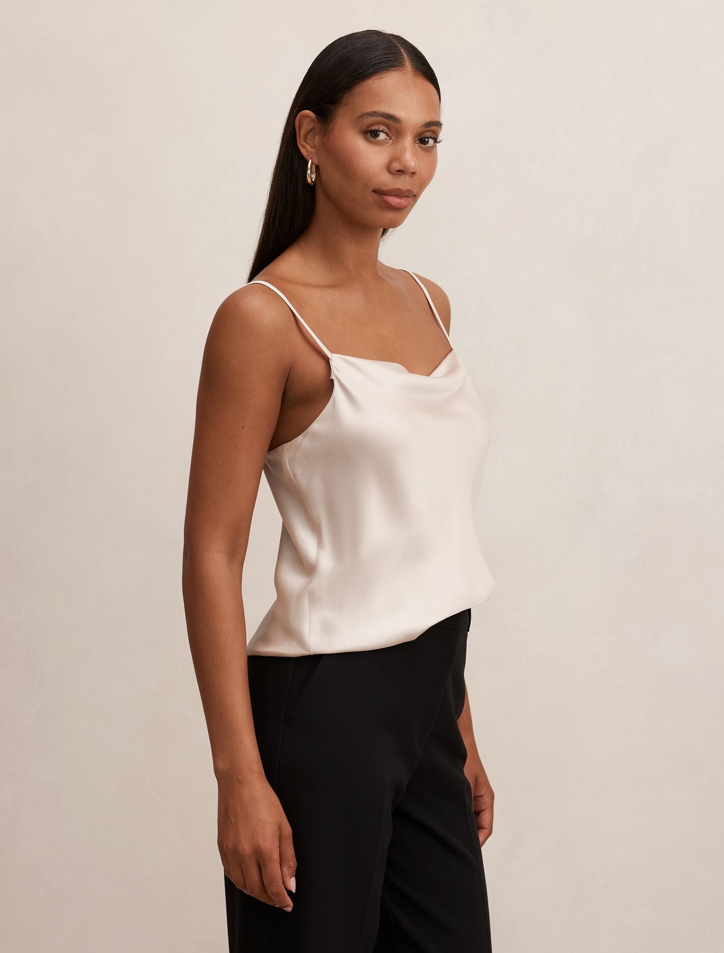 Tamsyn Satin Cami Top Forever New