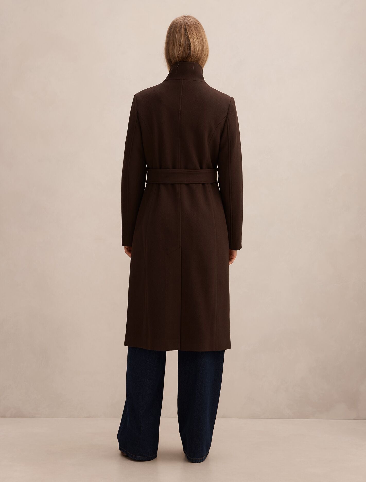 Phoebe Funnel Neck Coat Forever New