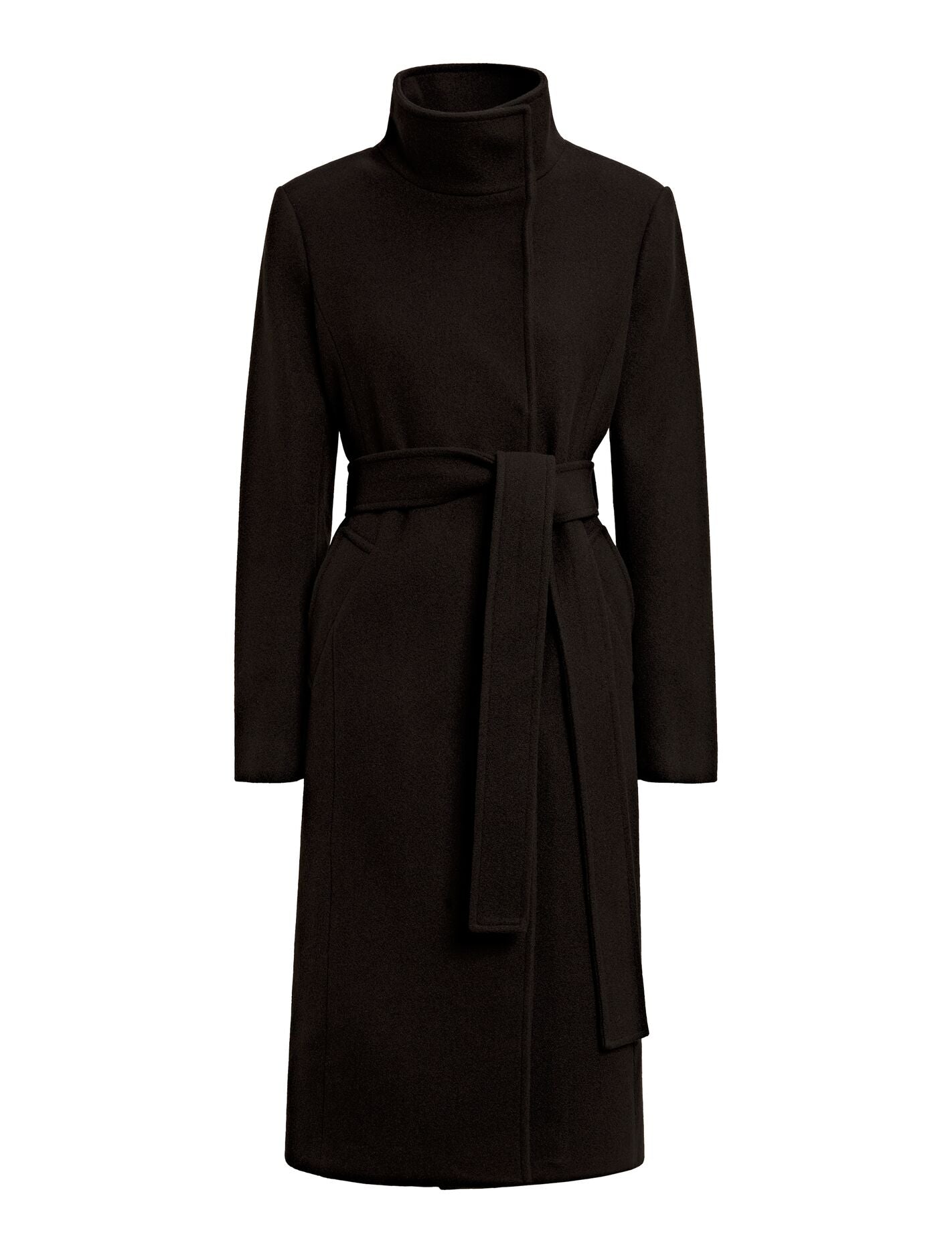 Phoebe Funnel Neck Coat Forever New