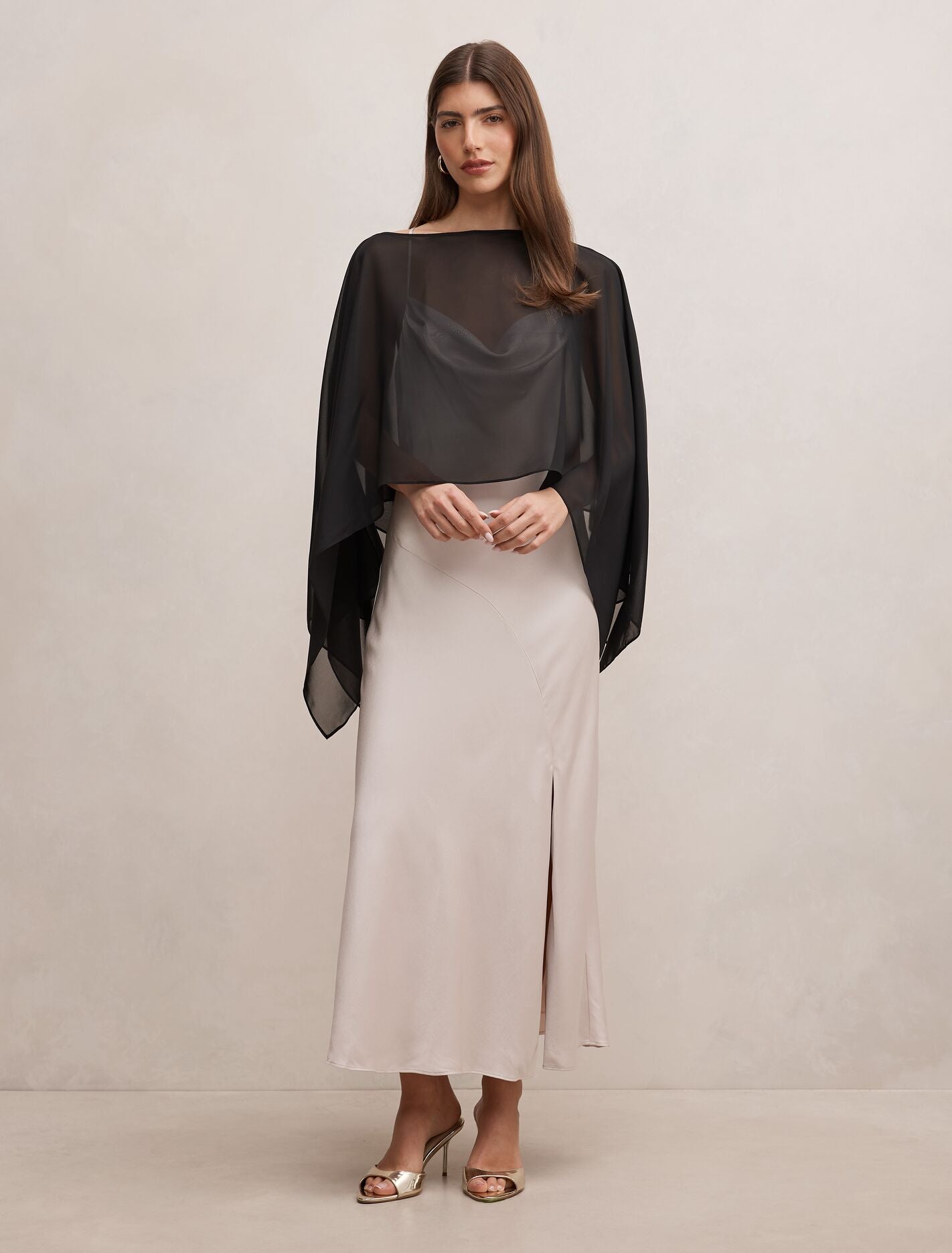 Arianna Chiffon Cape Forever New
