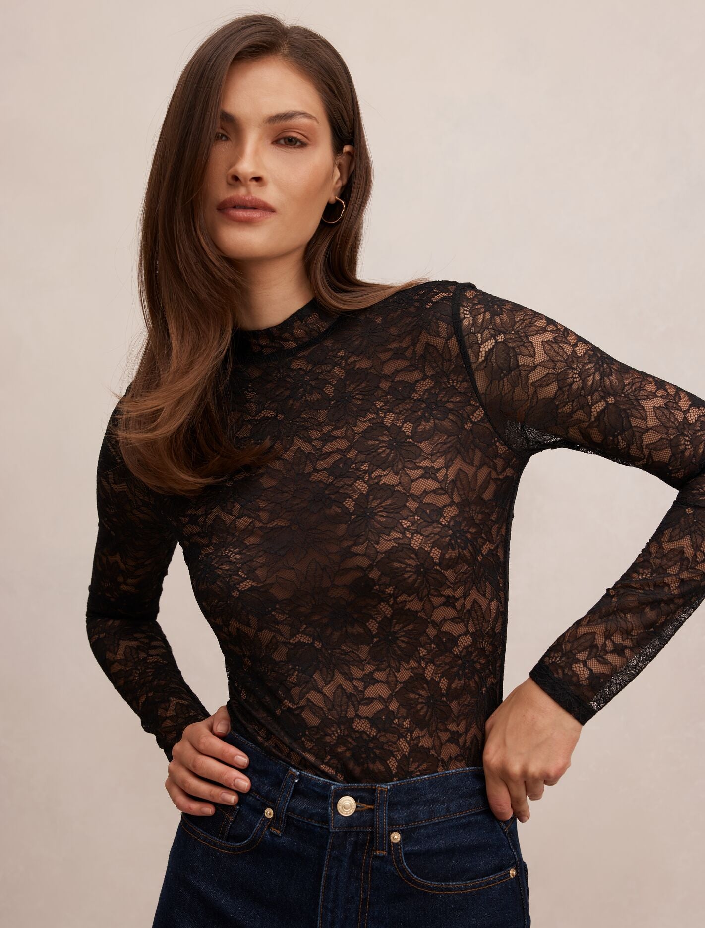 Bea Lace Bodysuit Forever New