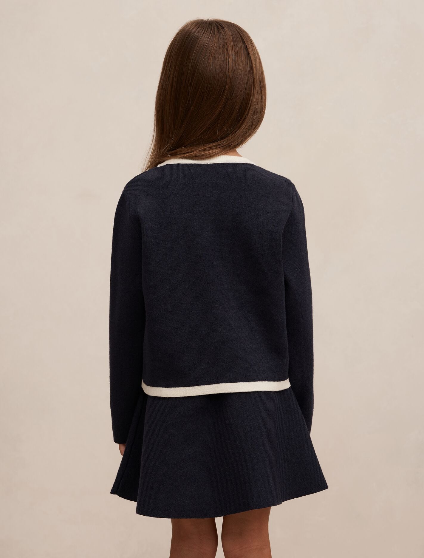 Coco Bow Girls Knit Cardigan Forever New