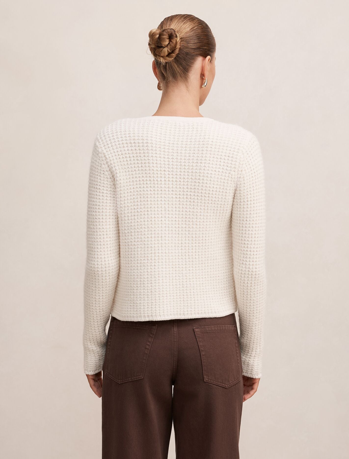 Celine Fluffy Stitch Cardigan Forever New