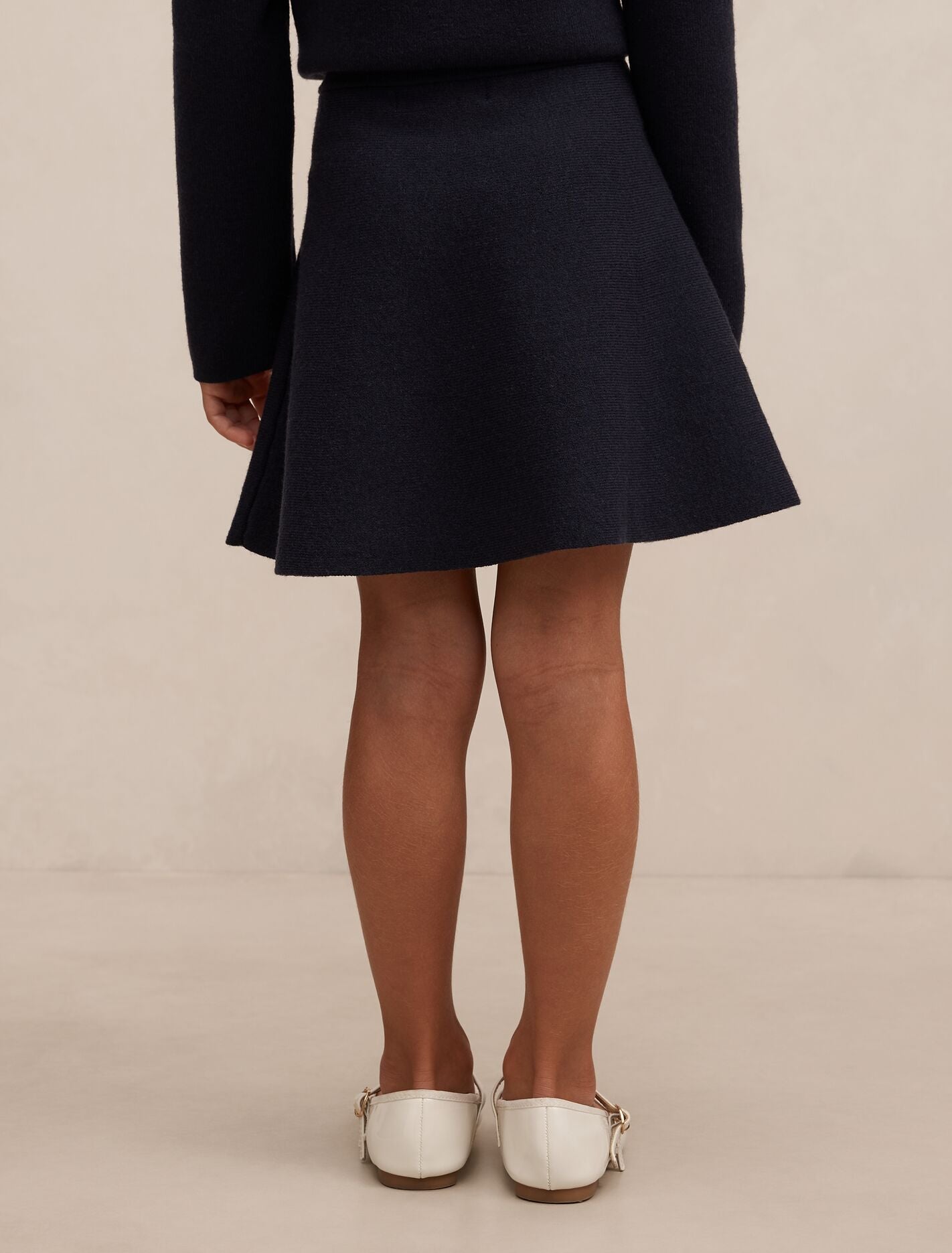 Coco Bow Girls Knit Skirt Forever New