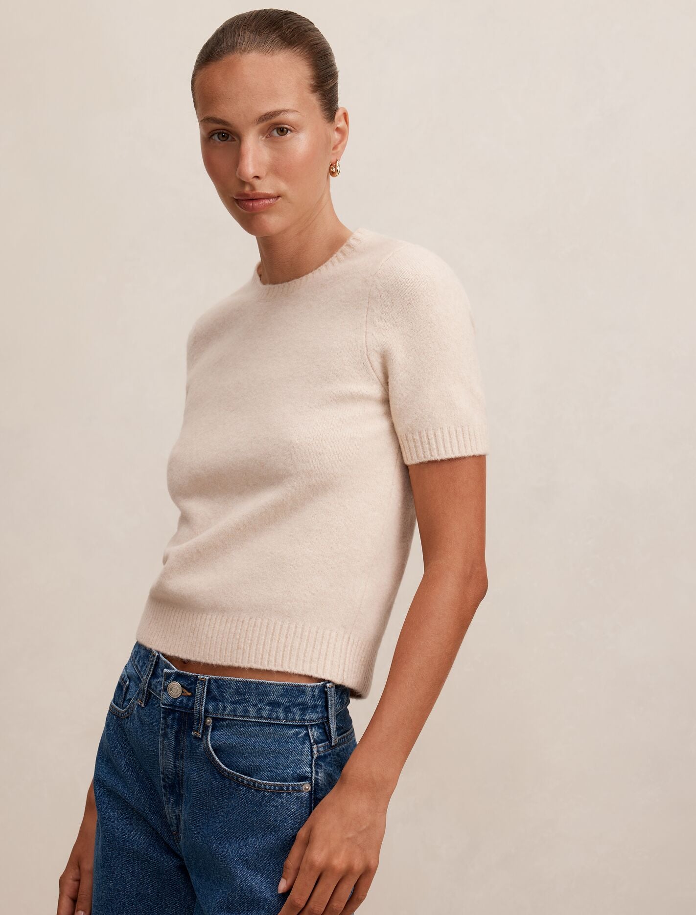 Lucy Knitted T-shirt Forever New