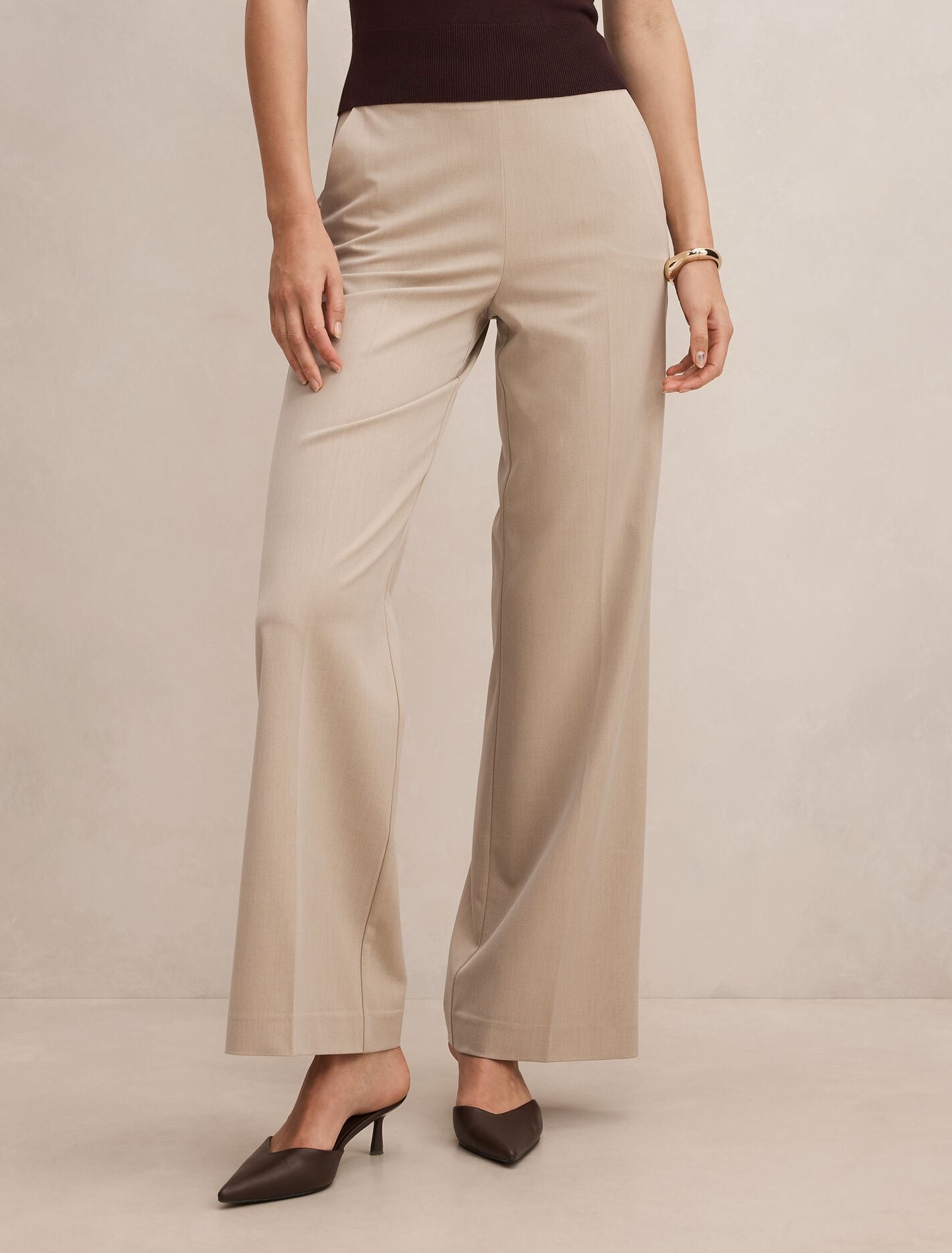 Marissa Marle Wide Leg Pants Ginger Marle Forever New