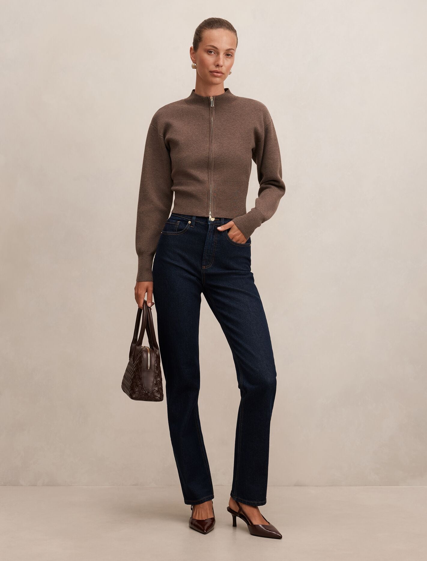 Devon High-Rise Slim Jeans Forever New