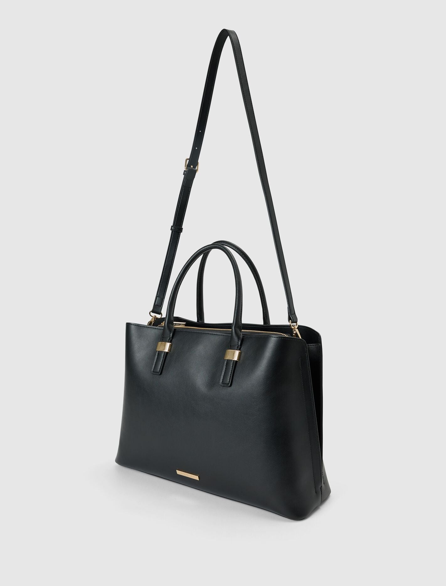 Kate Laptop Metal Detail Tote Bag Forever New