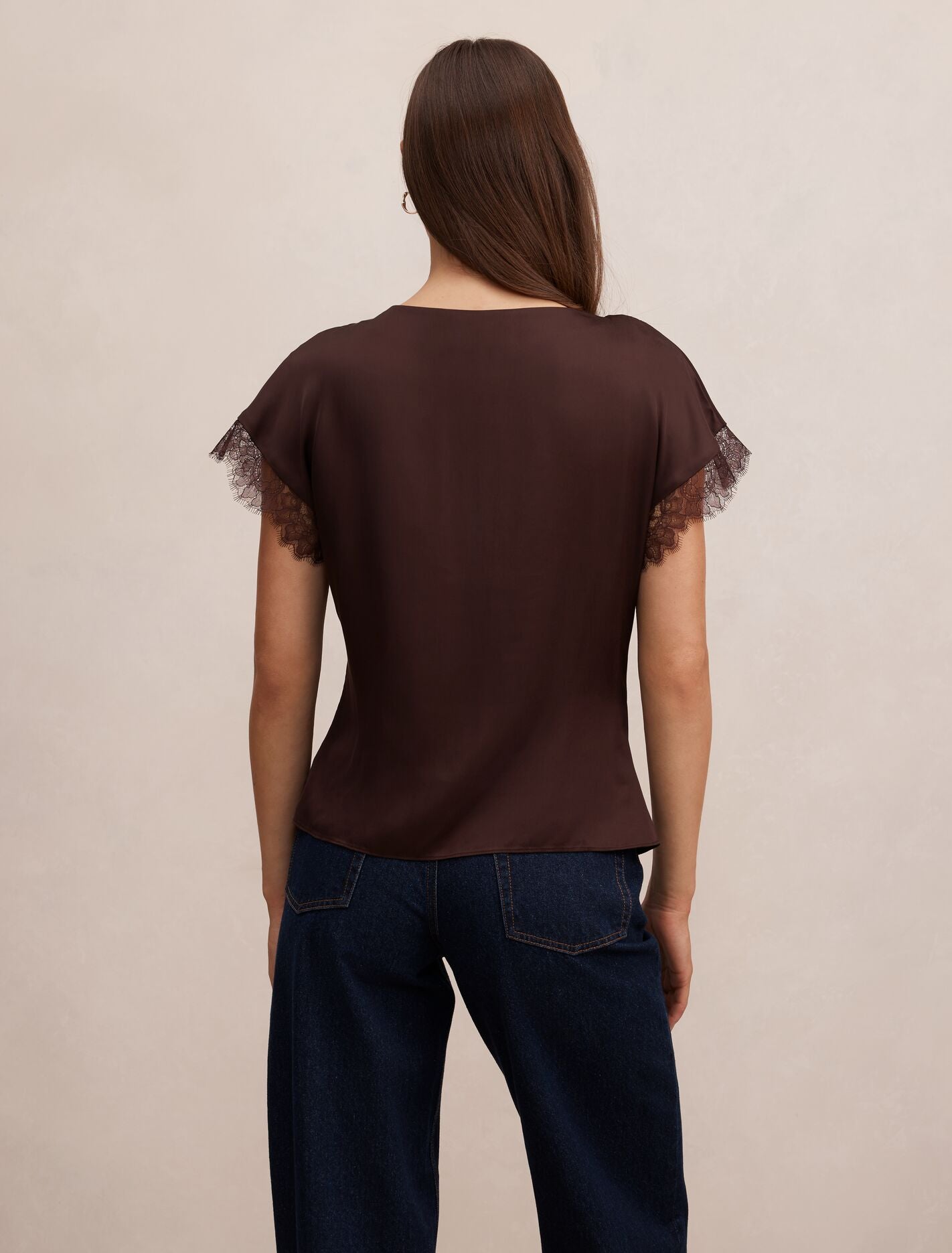 Tate Lace Trim Top Forever New