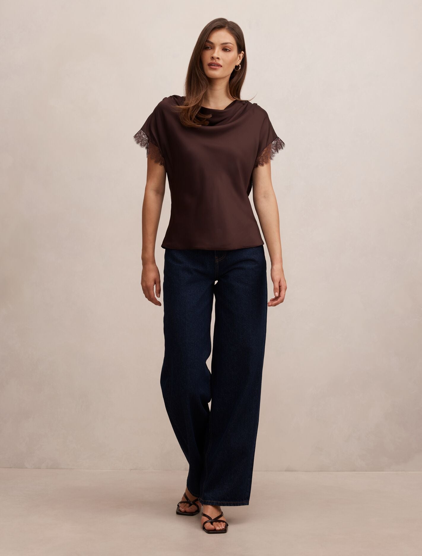 Tate Lace Trim Top Forever New