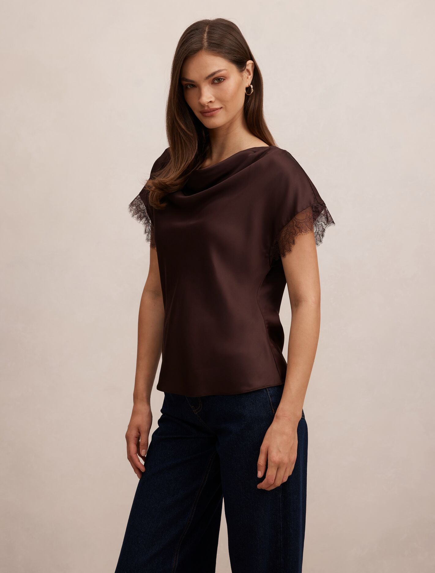 Tate Lace Trim Top Forever New