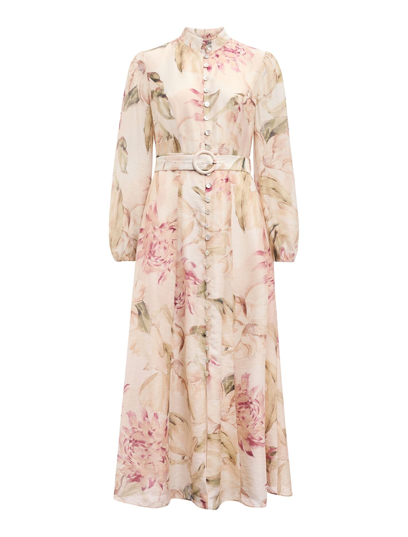 Elena Printed Midi Dress Forever New