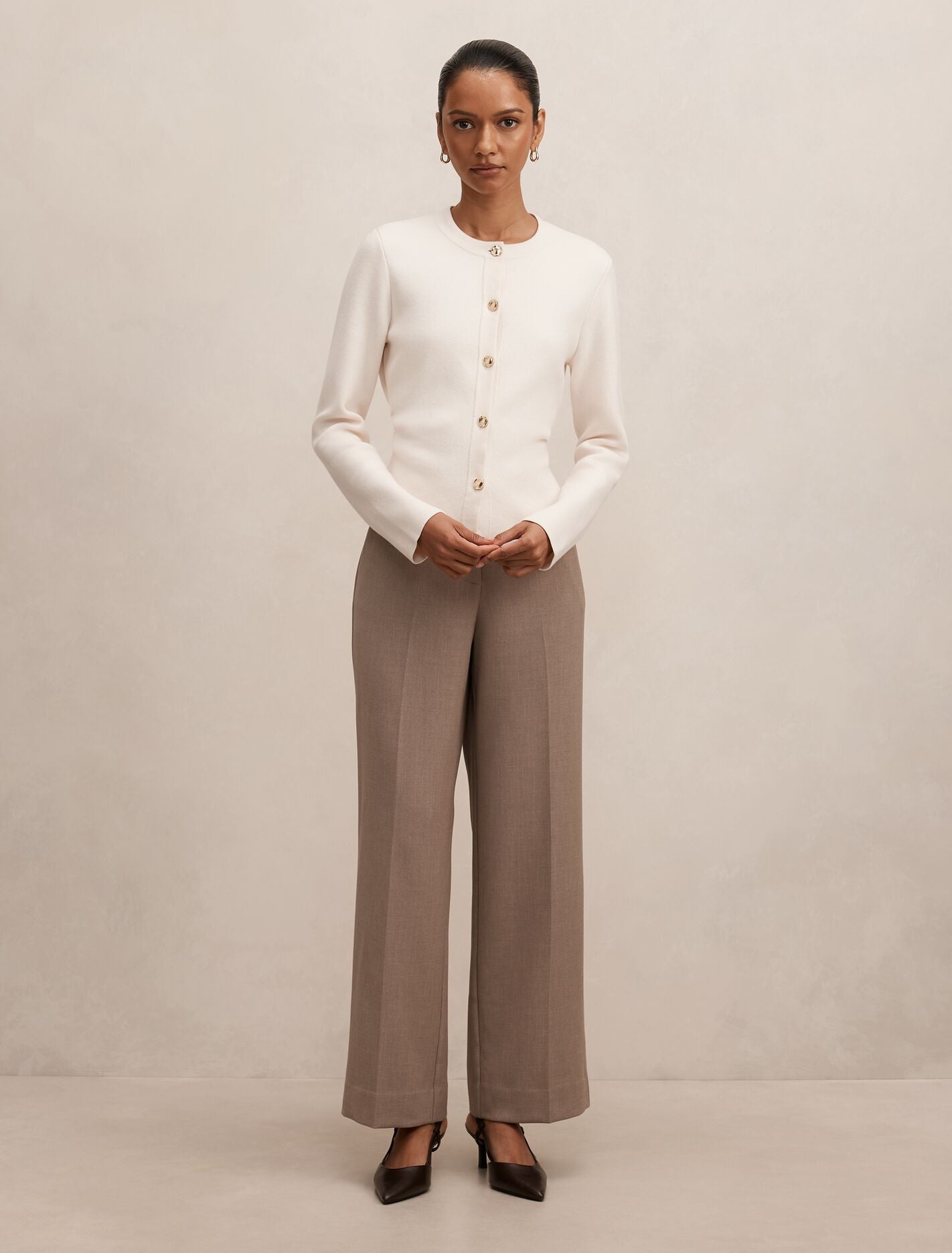 Ada Petite Straight Leg Pants Forever New