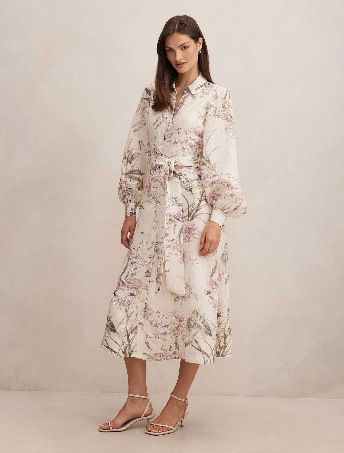 Hazel Shirt Midi Dress Forever New