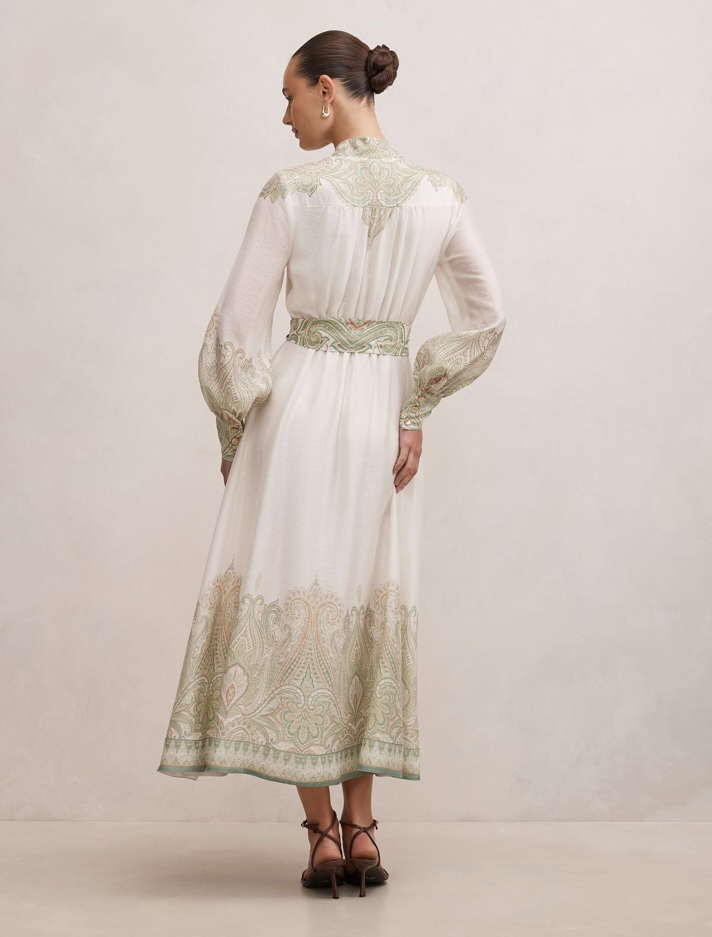 Lucena Button Front Midi Dress Forever New