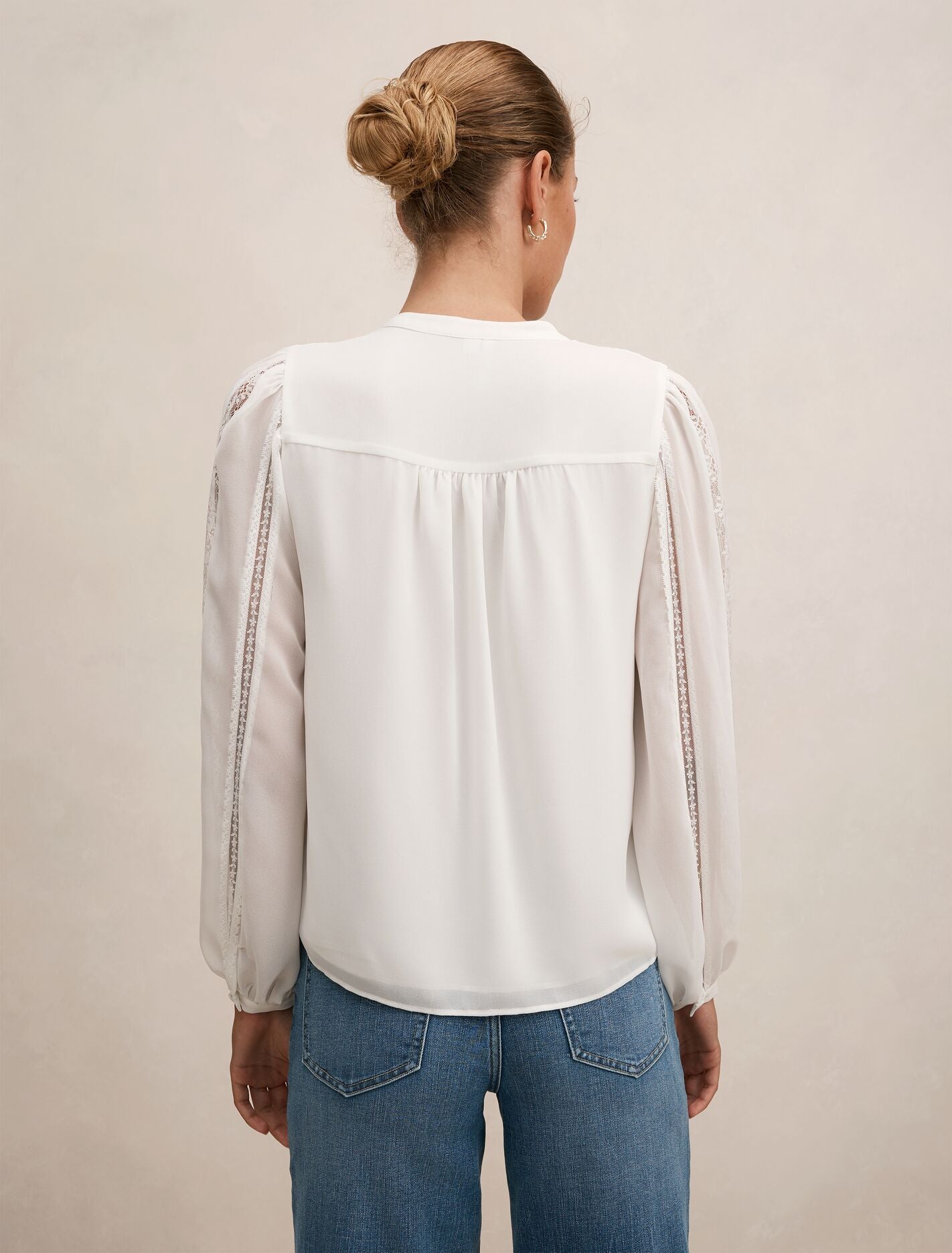 Alexis Lace Trim Blouse Forever New