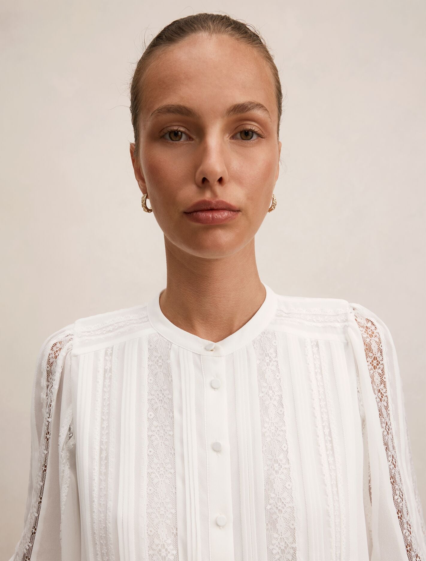 Alexis Lace Trim Blouse Forever New