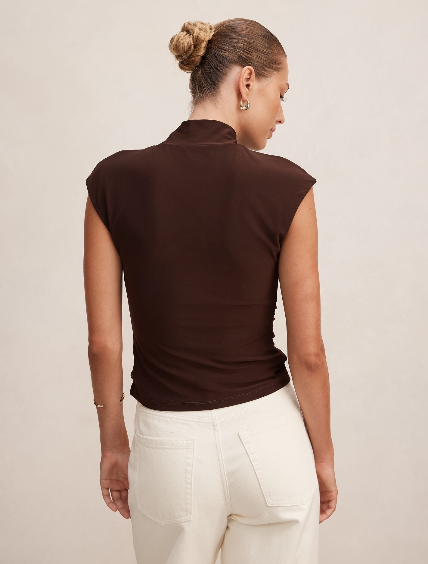 Trinity Twist High Neck Top Forever New