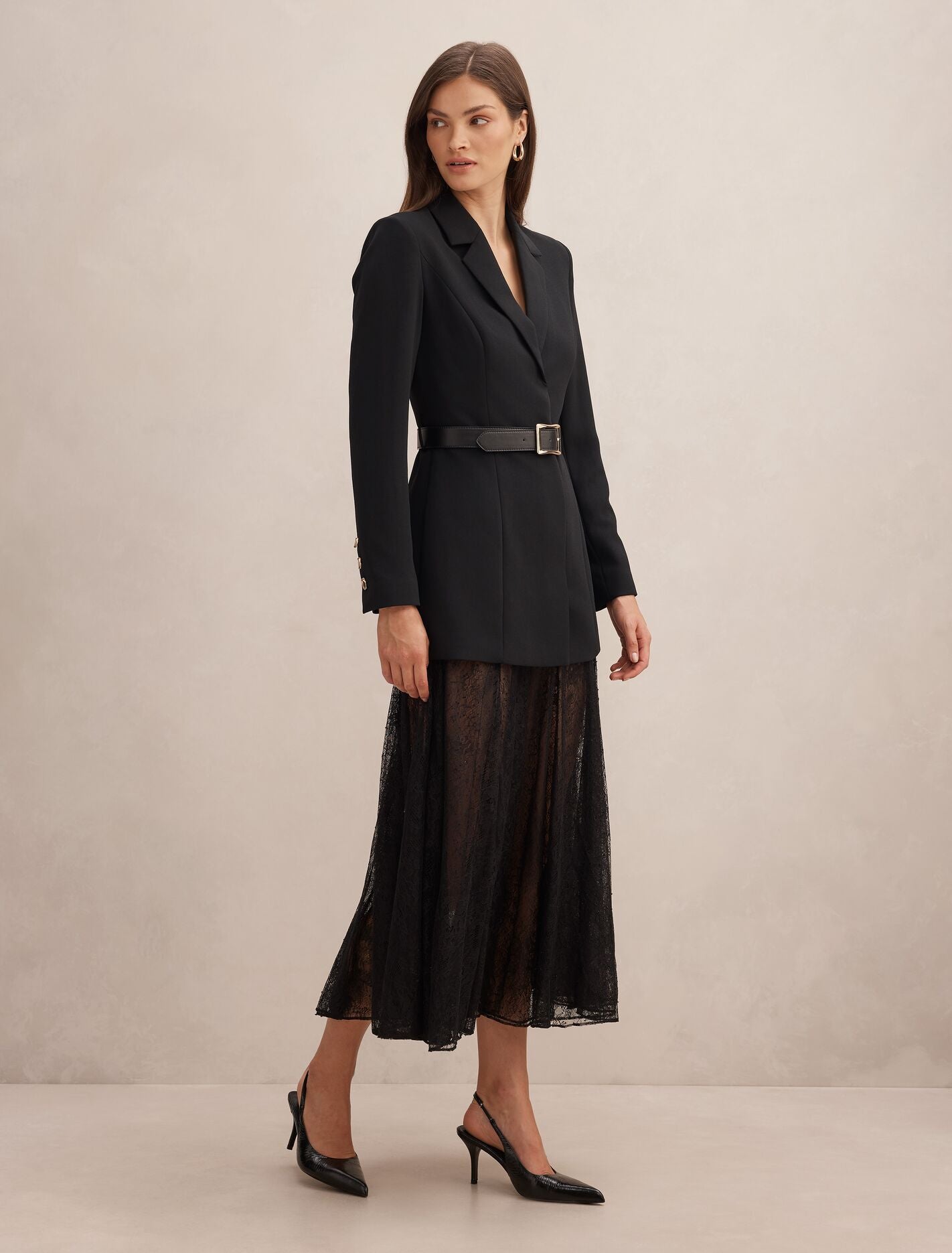 Fallon Blazer 2 In 1 Lace Dress Forever New