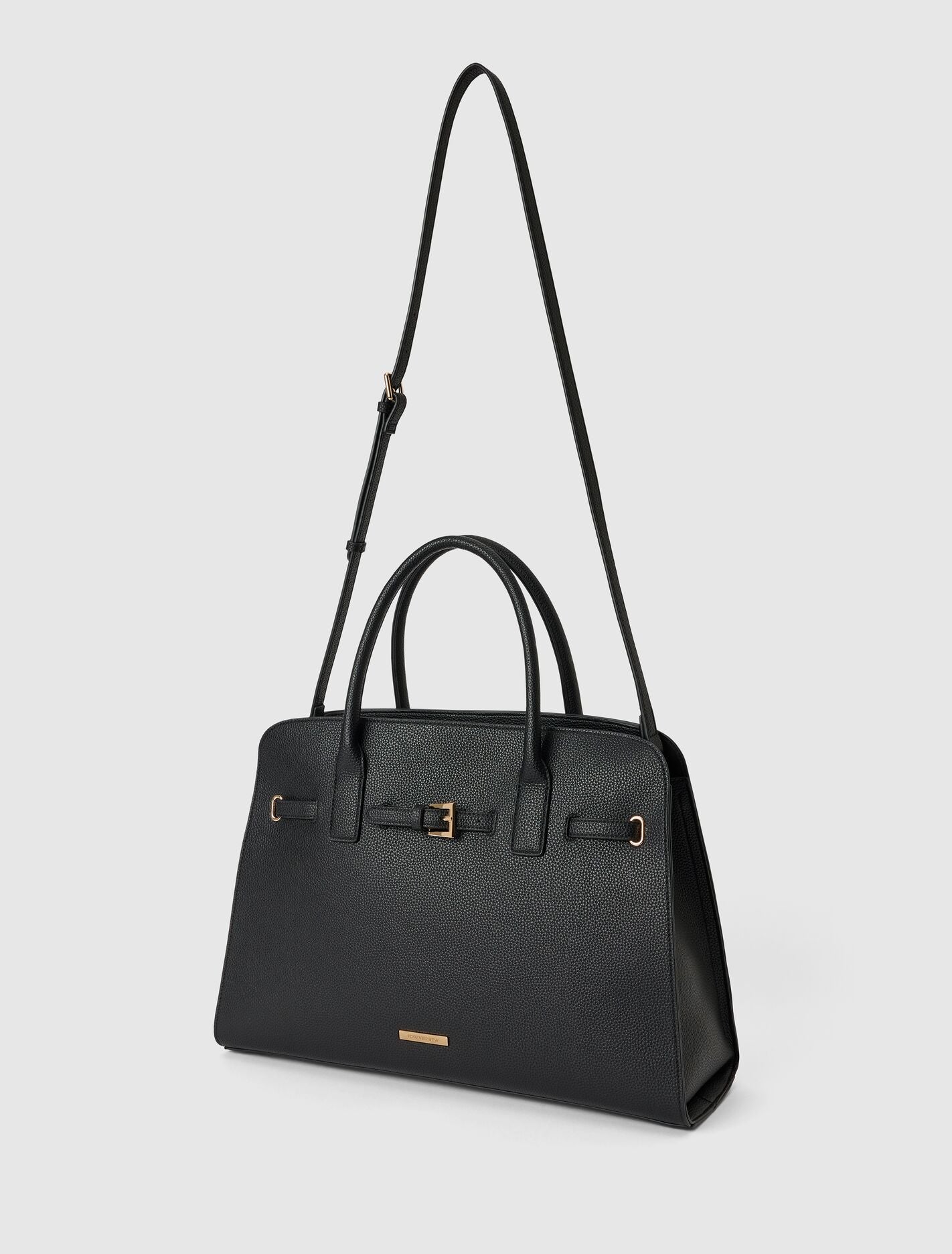 Clara Curve Buckle Tote Bag Forever New