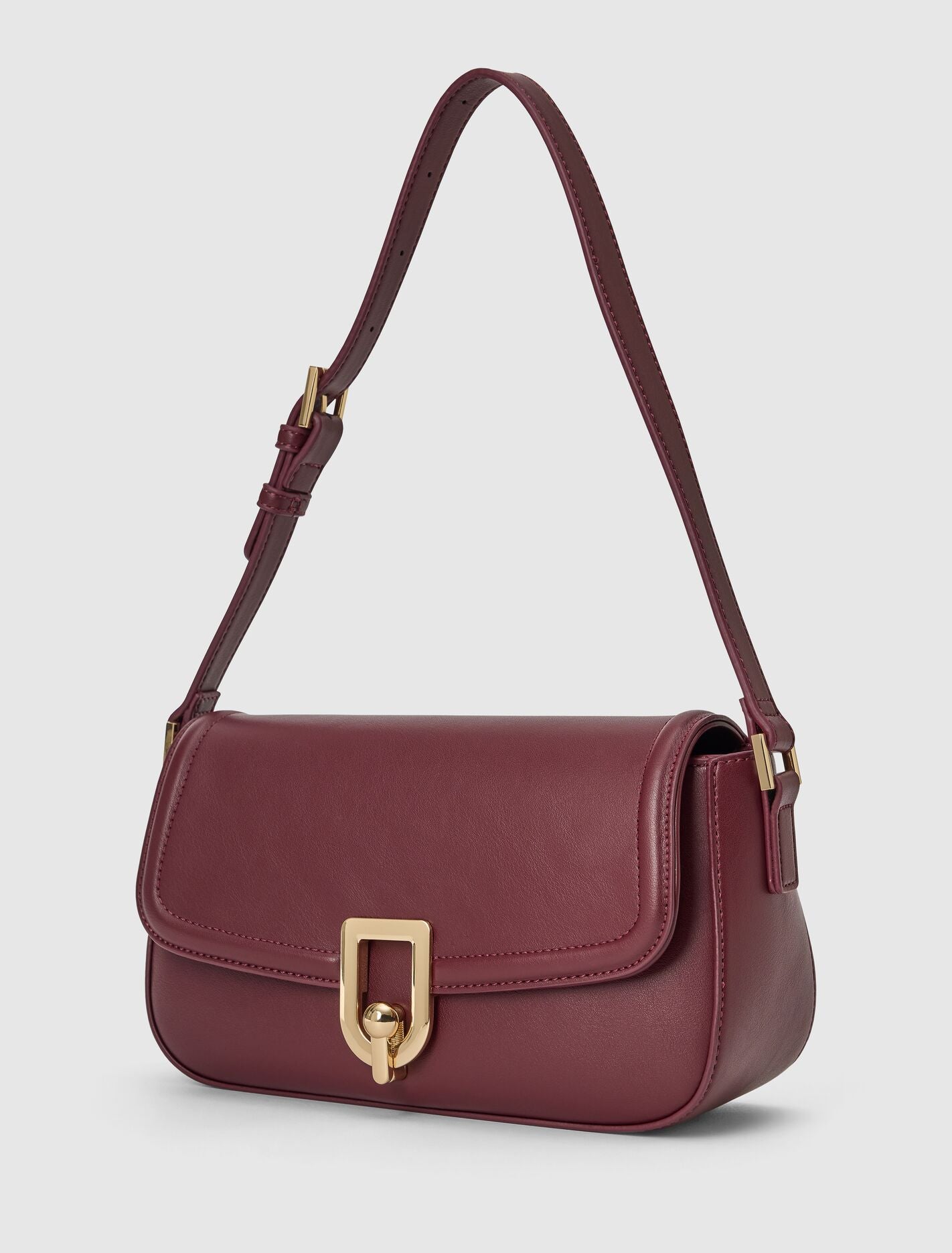 Carly Curve Lock Shoulder Bag Forever New