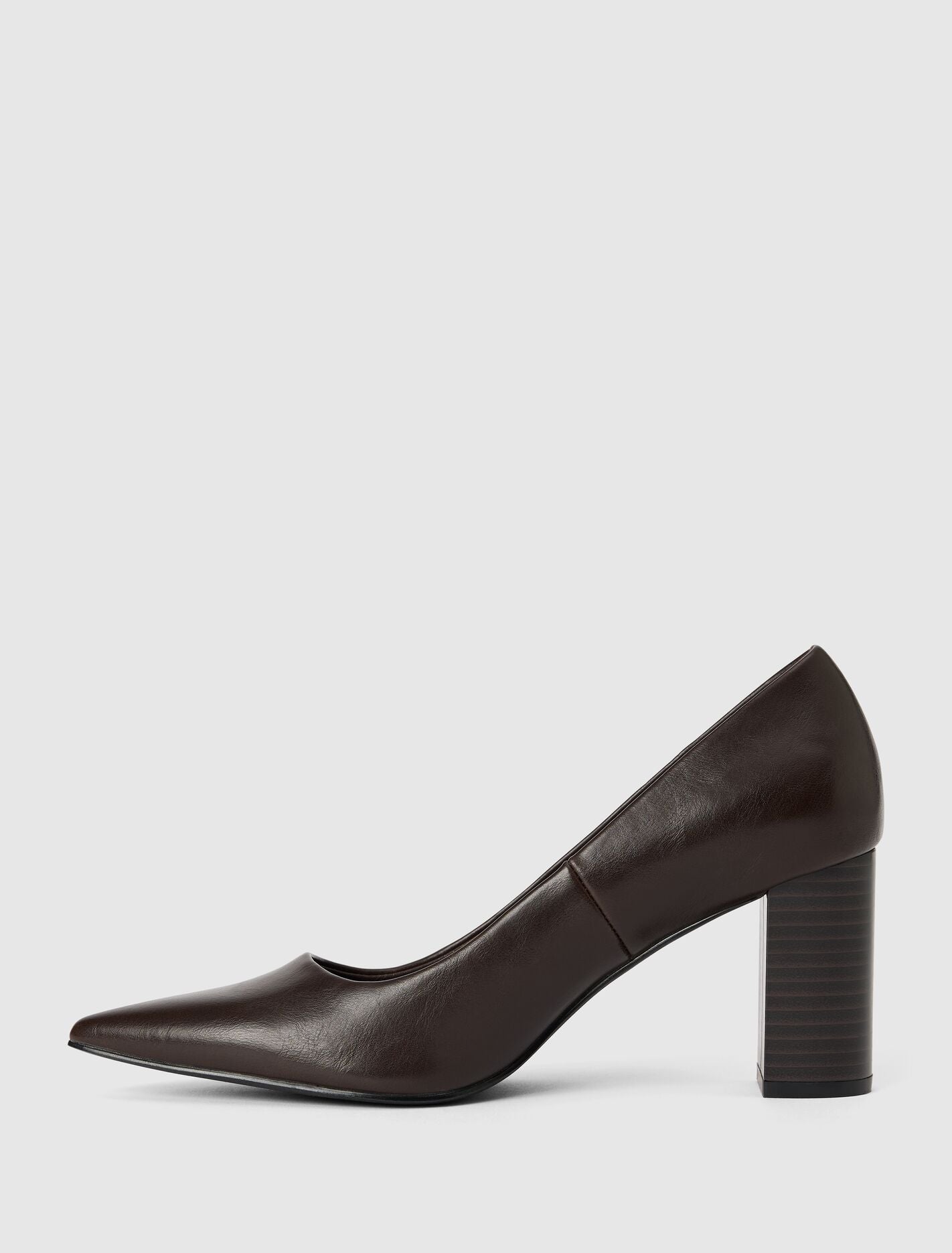 Cameron 2 Block Heel Court Shoe Forever New