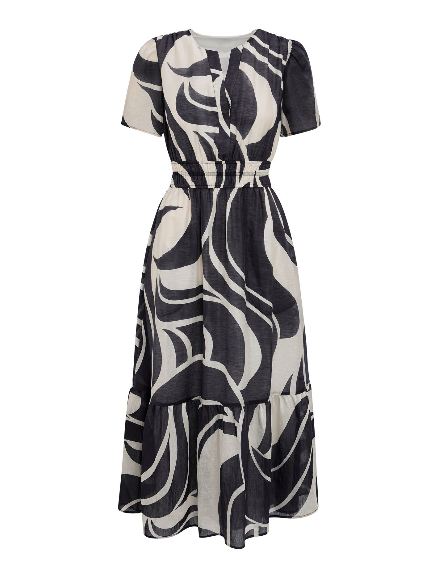 Eleanor Short Sleeve Midi Dress Forever New