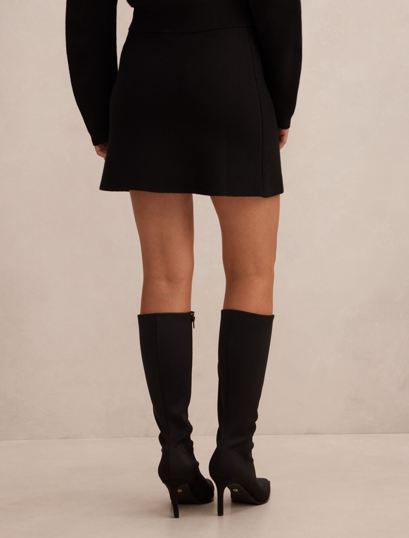 Karla Knit Mini Skirt Forever New