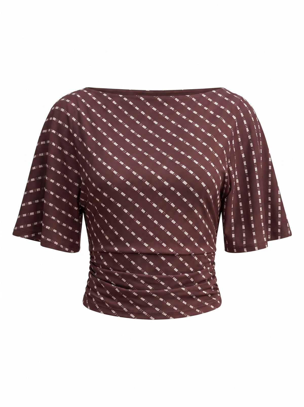 Paige Flutter Sleeve Tie Back Top Forever New