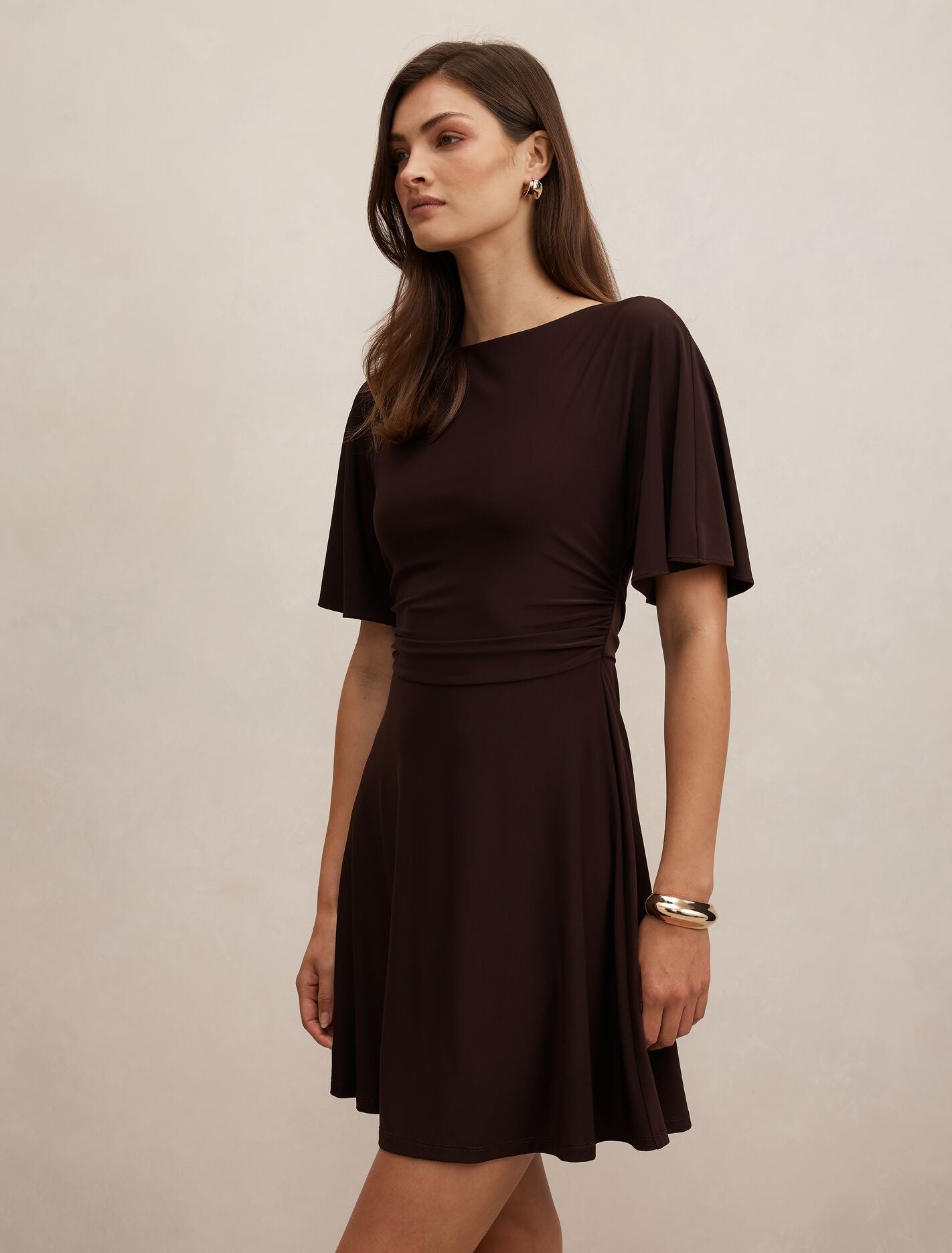 Cora T-Shirt Tie Mini Dress Forever New