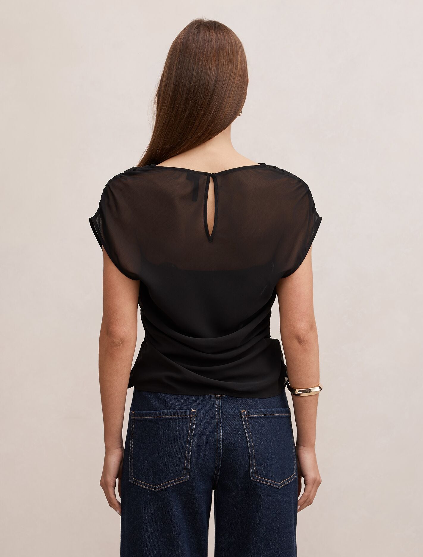 Remy Sheer Mixed Top Forever New