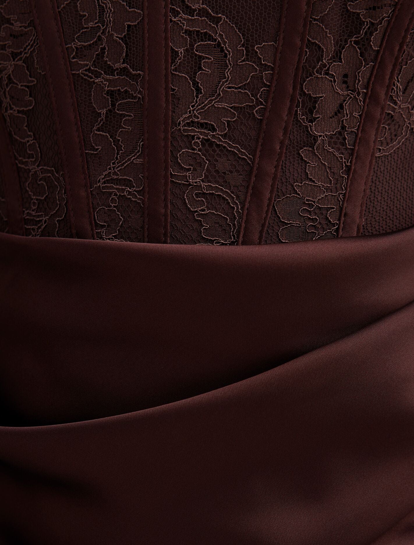 Ivy Petite Lace Corset Maxi Dress Forever New