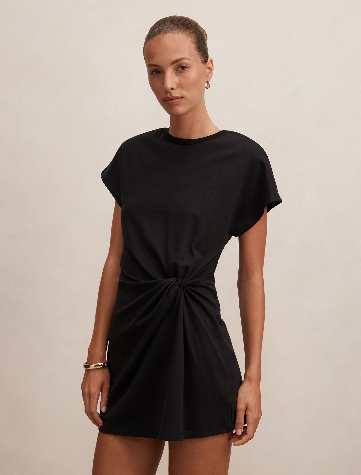 Rose T-Shirt Twist Mini Dress Forever New