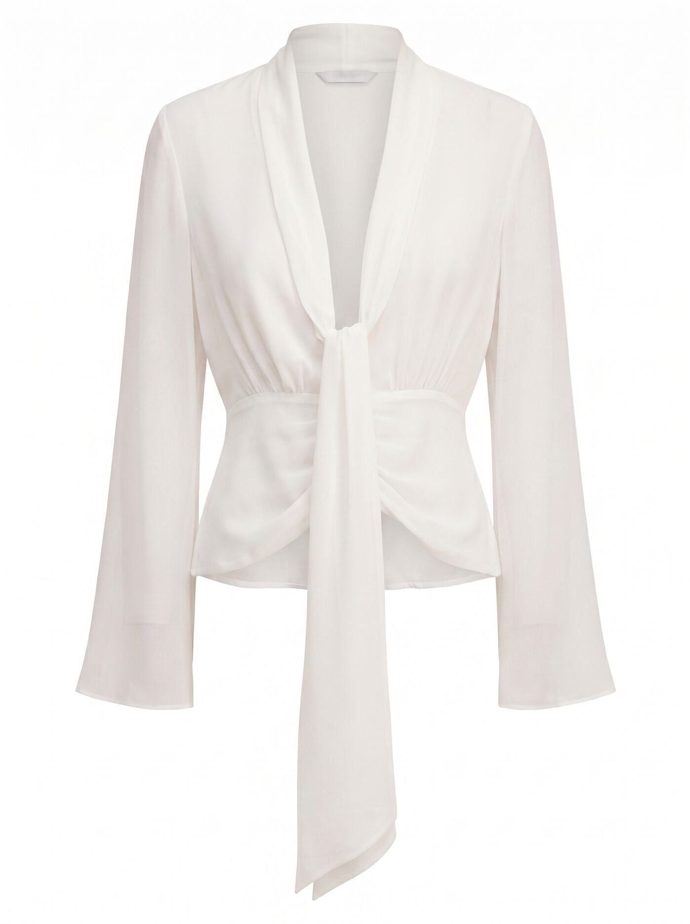 Luna Tie Front Blouse Forever New