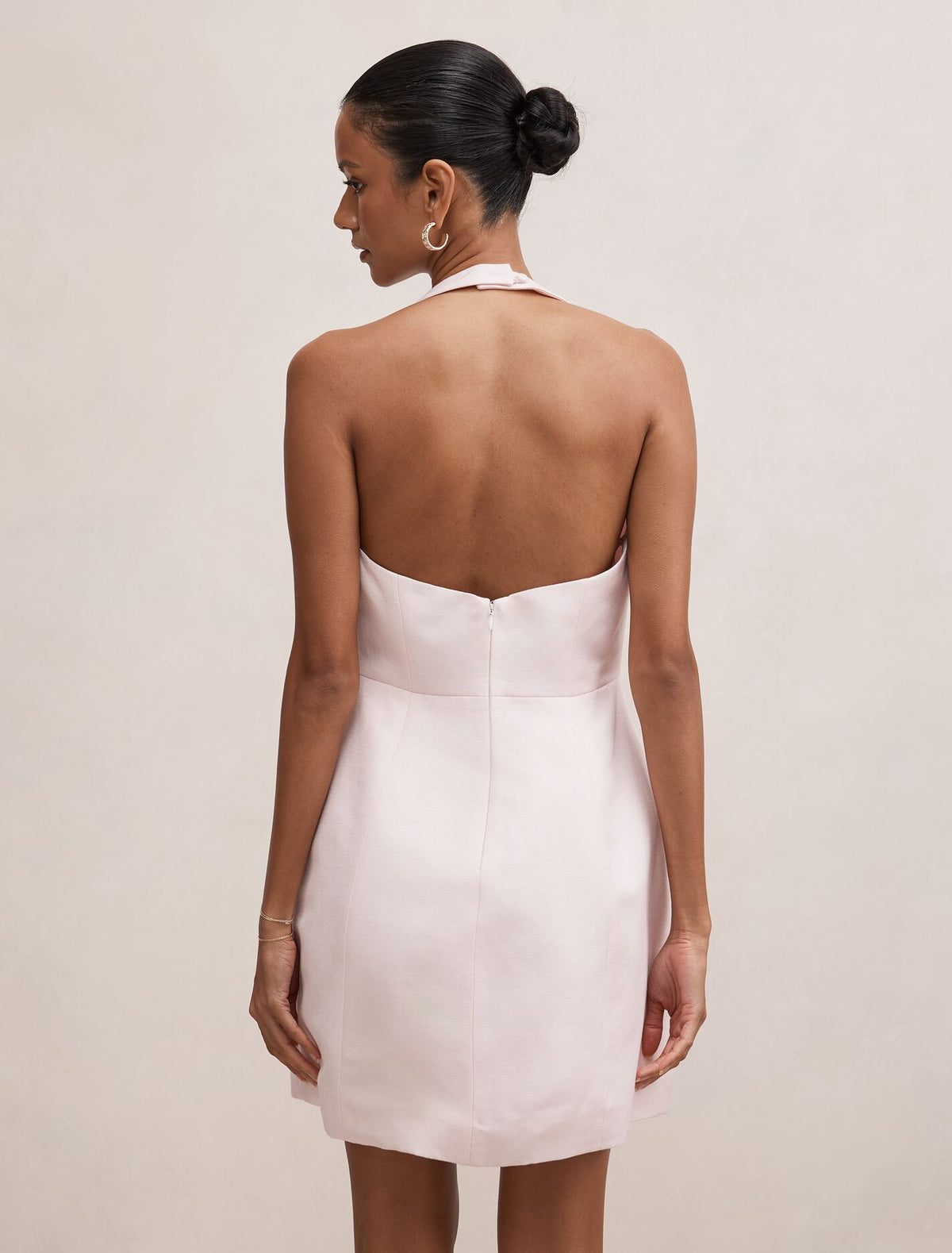 Corinna Petite Halter Mini Dress Forever New