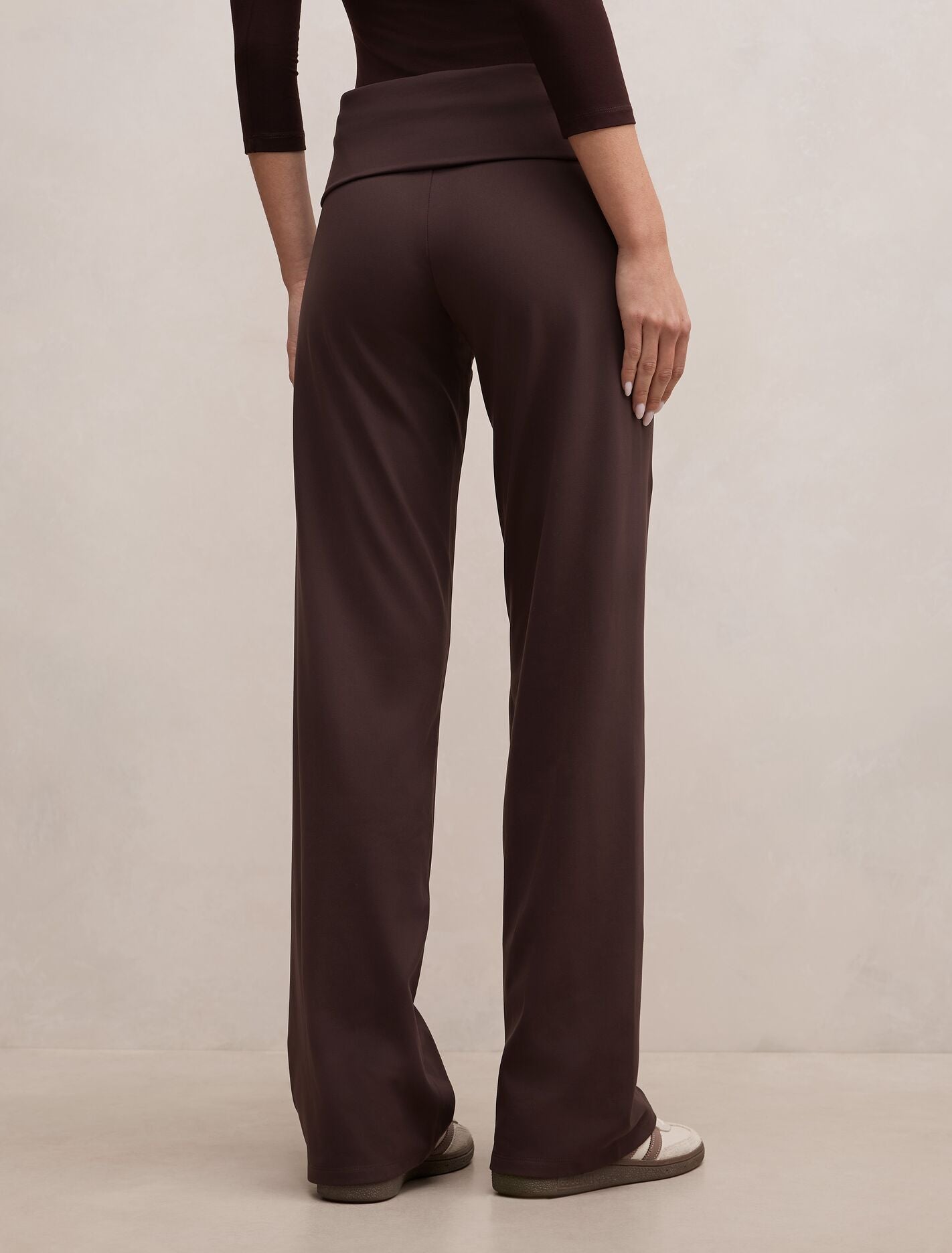 Wren Fold Waist Wide Leg Pants Forever New