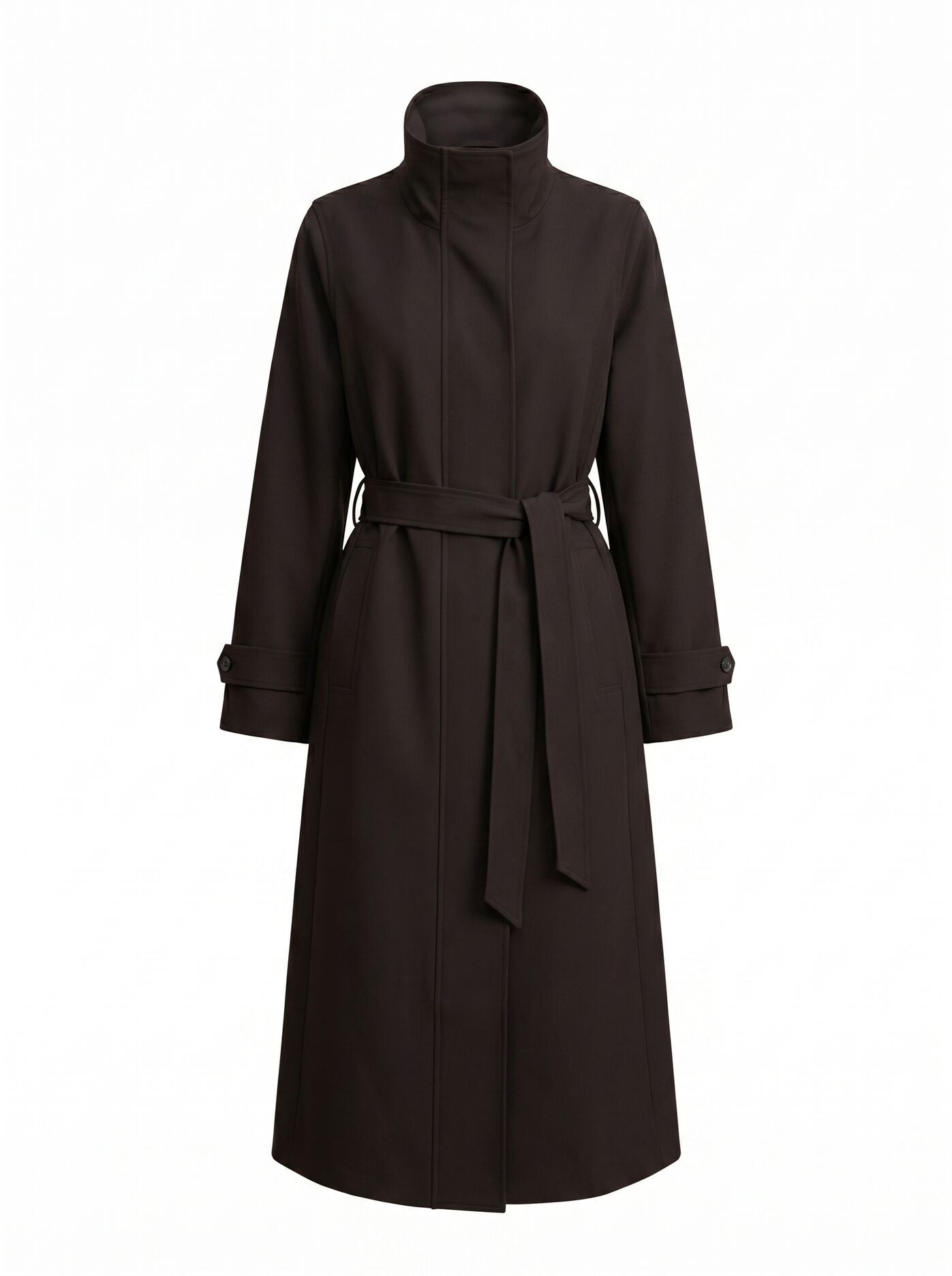 Florence Funnel Neck Trench Coat