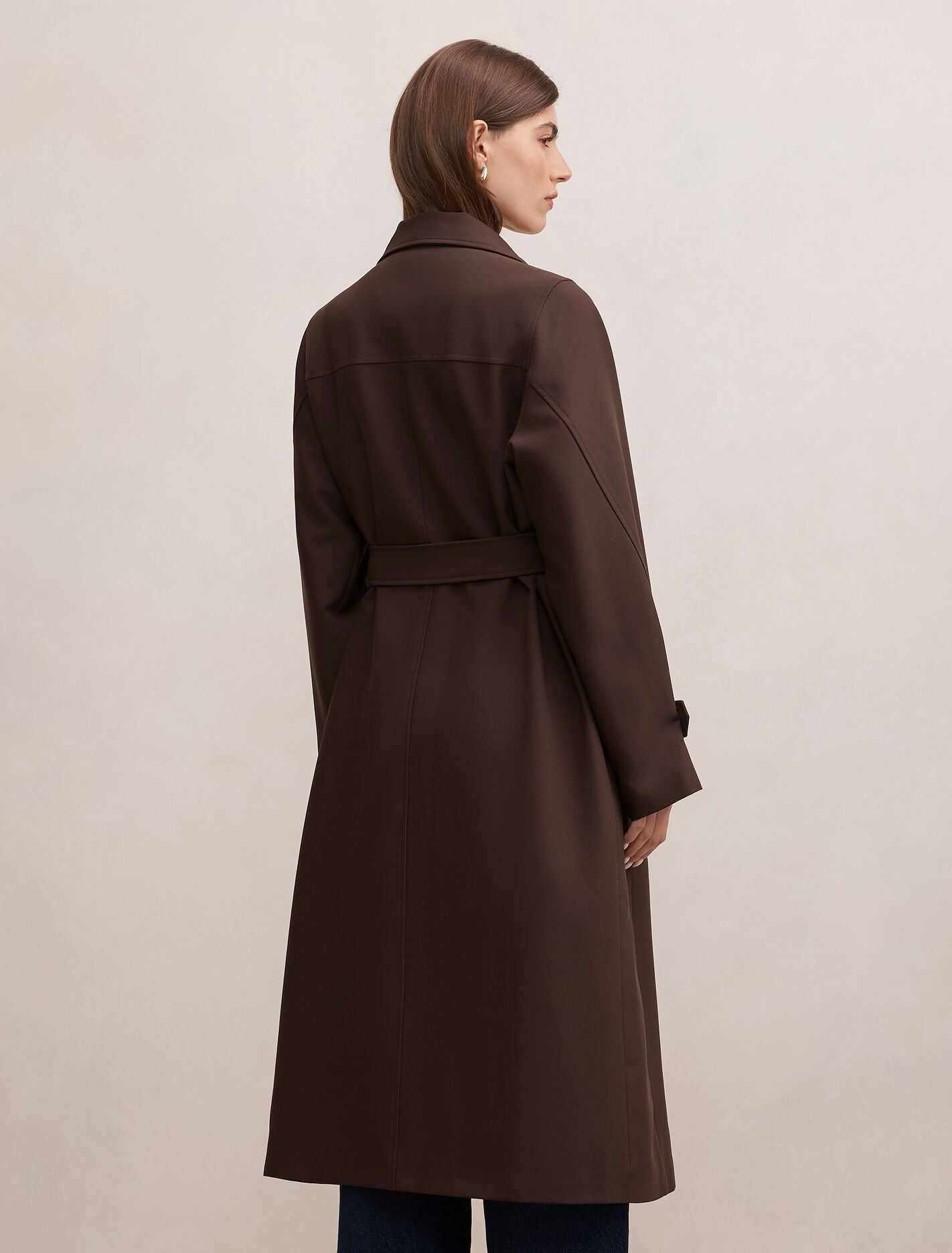 Florence Funnel Neck Trench Coat Forever New