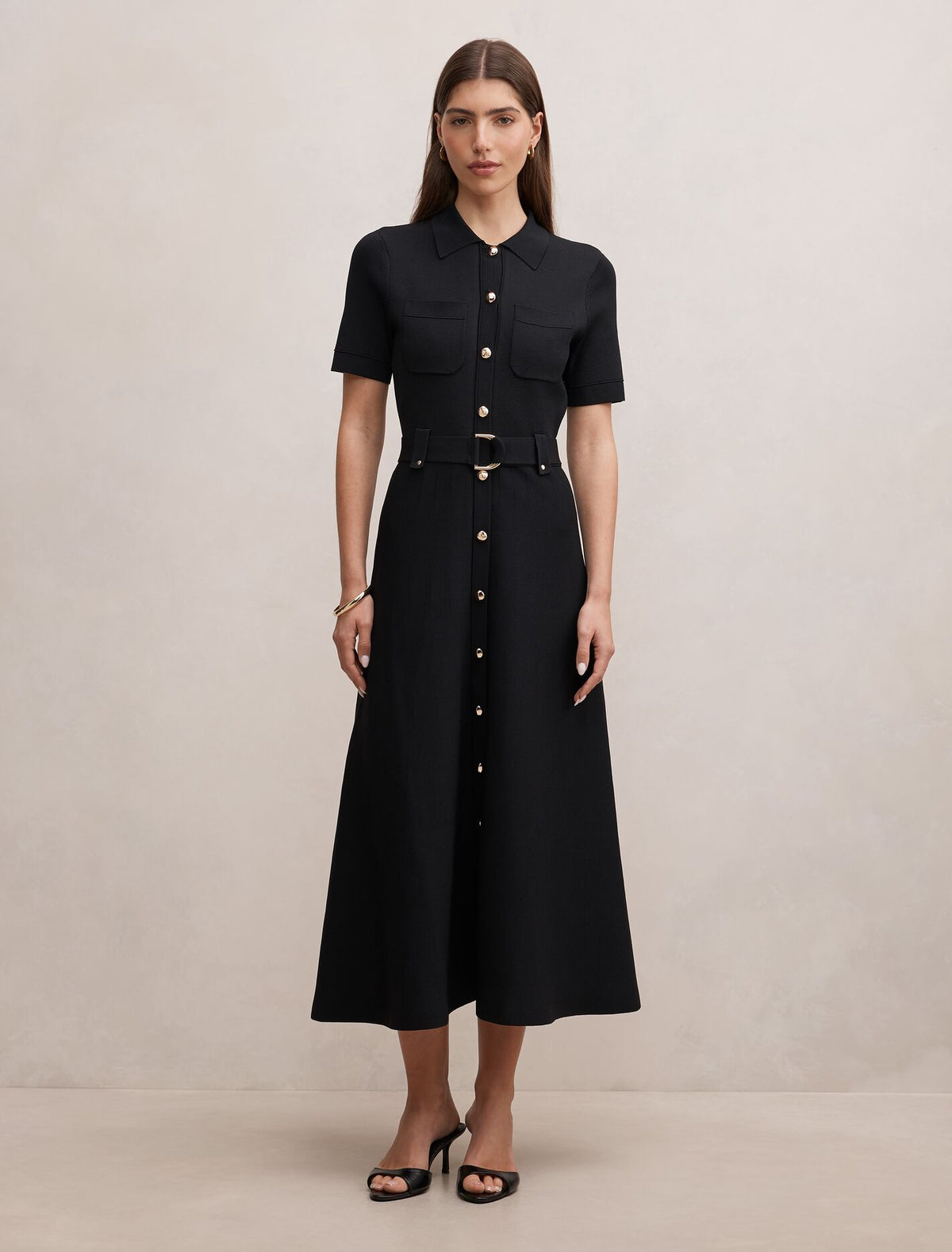 forever new knit dresses Amy Midi Dress YGroup_embroidered_elegance