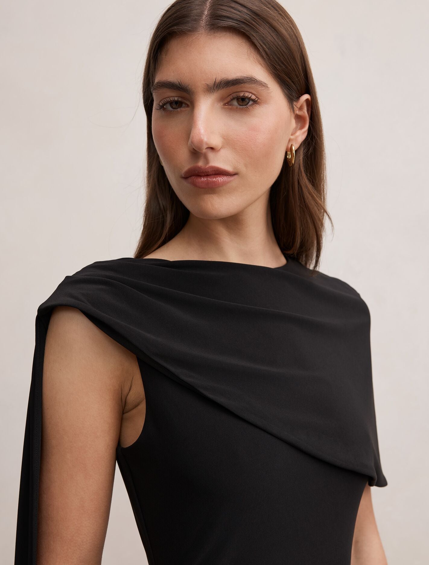 Kosa Cape Scarf Maxi Dress Forever New