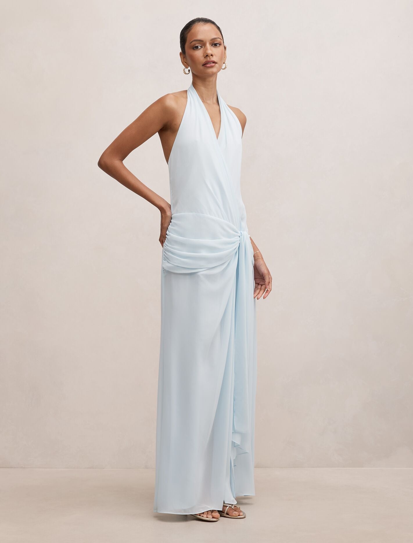 Cartia Petite Wrap Maxi Dress